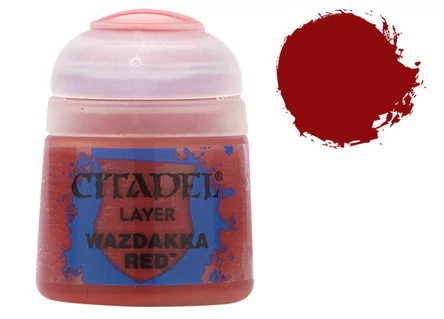 sticky Citadel festék Layer: Wazdakka red 12 ml