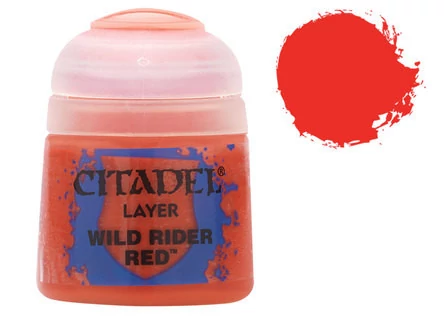 sticky Citadel festék Layer: Wild Rider red 12 ml