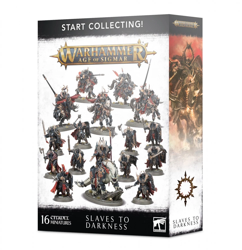 sticky Start collecting! Slaves to Darkness minifigurák