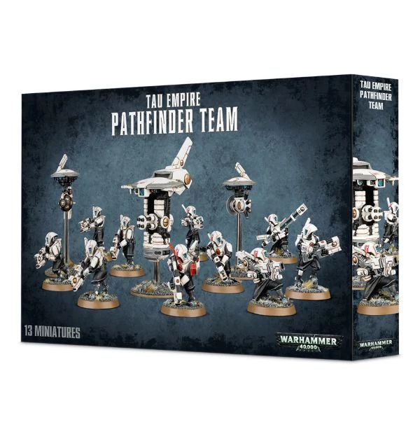 sticky T'AU Empire: Pathfinder team minifigurák