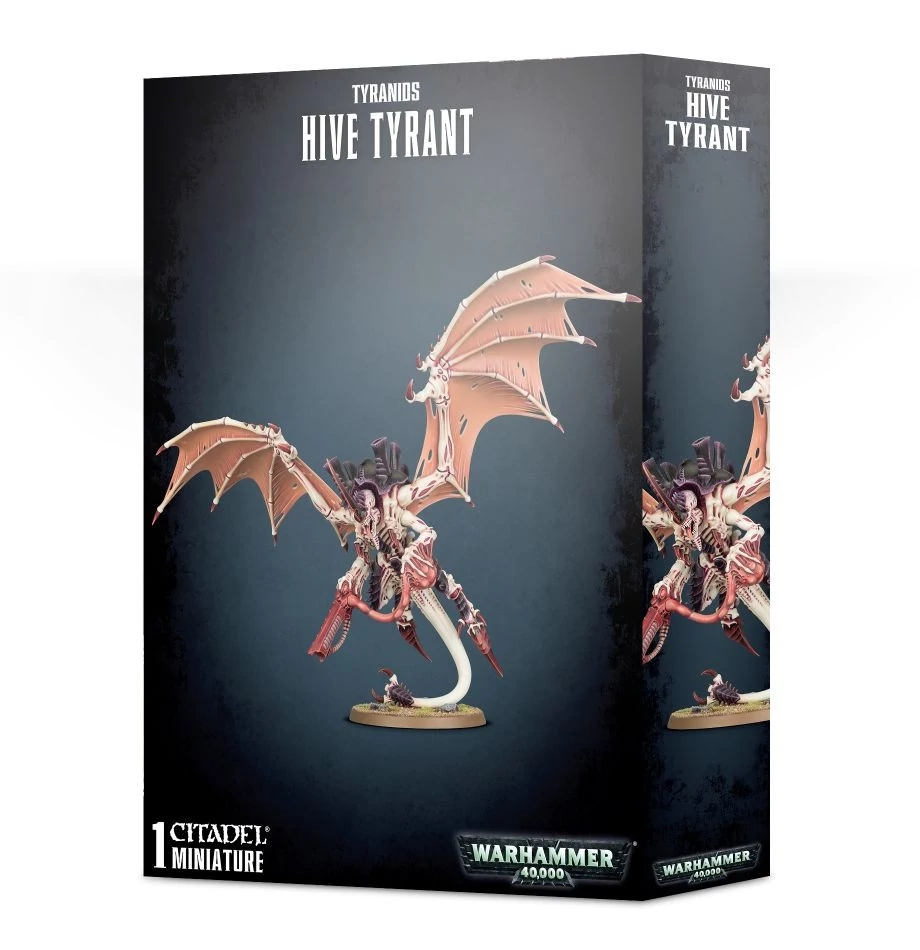 sticky Tyranids: Hive Tyrant minifigurák