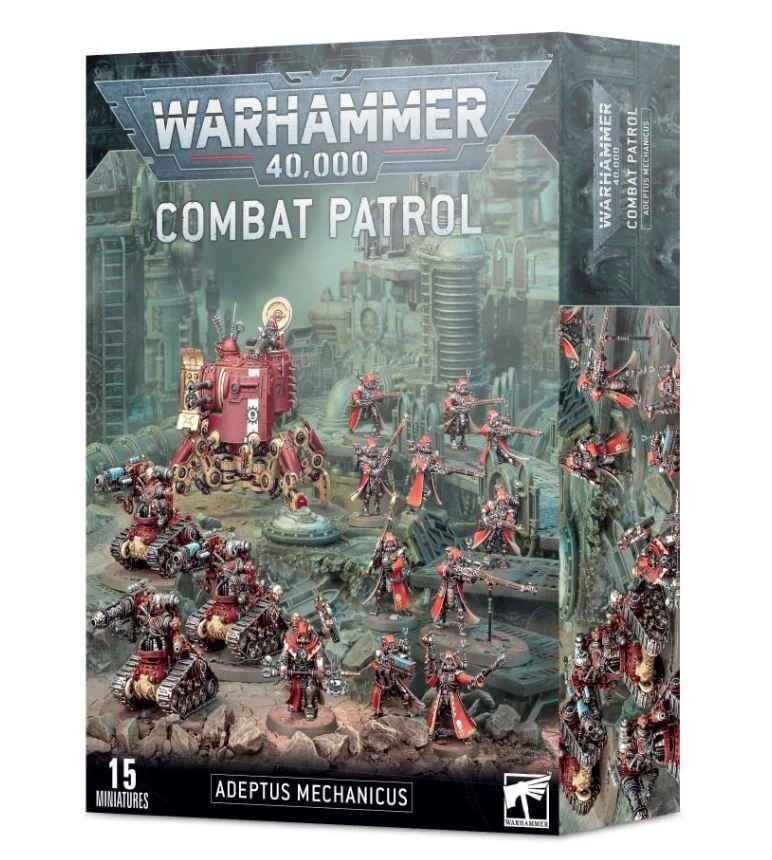 sticky Warhammer 40000 Combat Patrol: Adeptus Mechanicus minifigurák