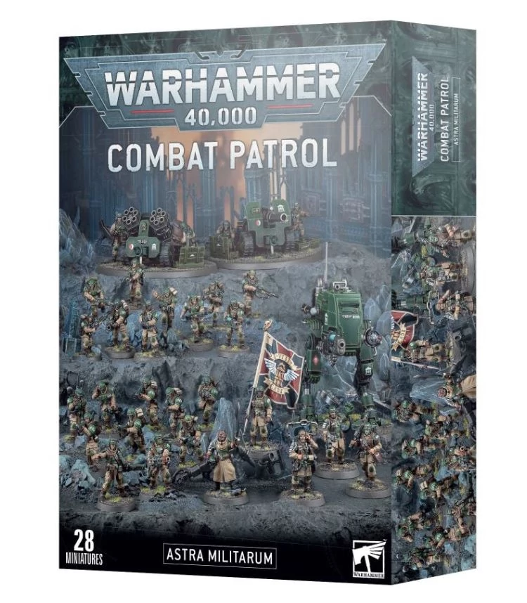 sticky Warhammer 40000 Combat Patrol: Astra Militarum minifigurák