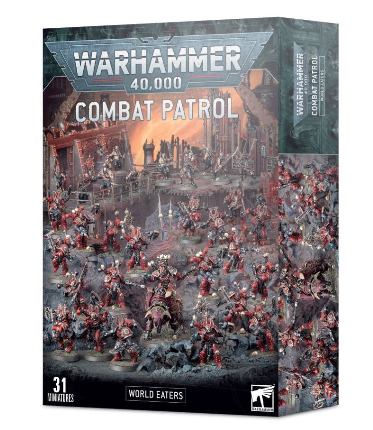 Warhammer 40000 Combat Patrol World Eaters minifigurák