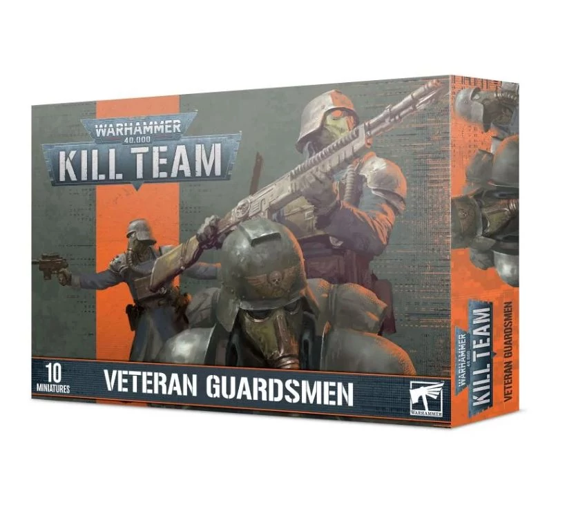 sticky Warhammer 40000 Kill Team: Vetaran Guardsmen minifigurák