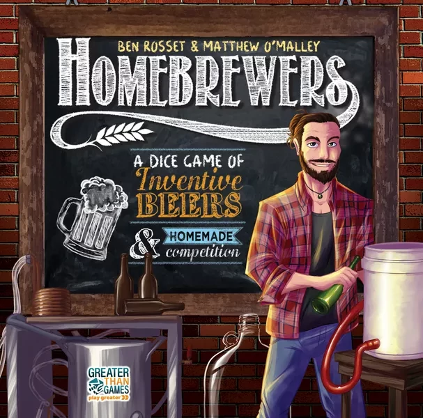 sticky Homebrewers társasjáték, angol nyelvű