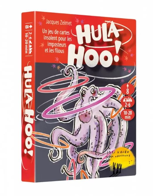 sticky HULA HOO - társasjáték, angol nyelvű
