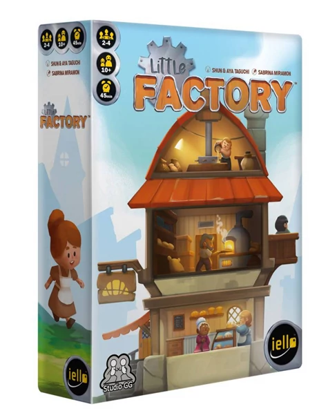 sticky Little Factory társasjáték, angol nyelvű