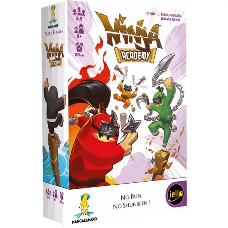 sticky Ninja Academy ügyességi társasjáték, angol nyelvű