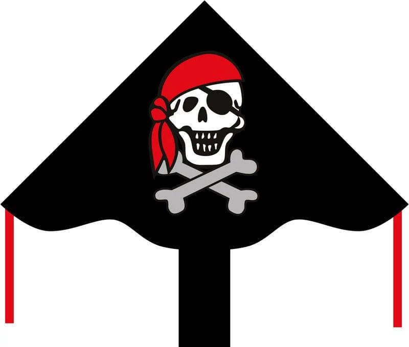 sticky Eco Line Simple Flyer Jolly Roger sárkány - 85 cm