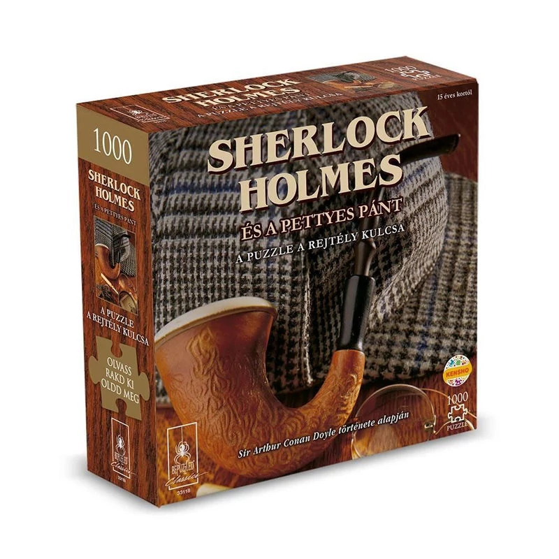 sticky Sherlock Holmes és a pettyes pánt - a puzzle a rejtély kulcsa, 1000 db