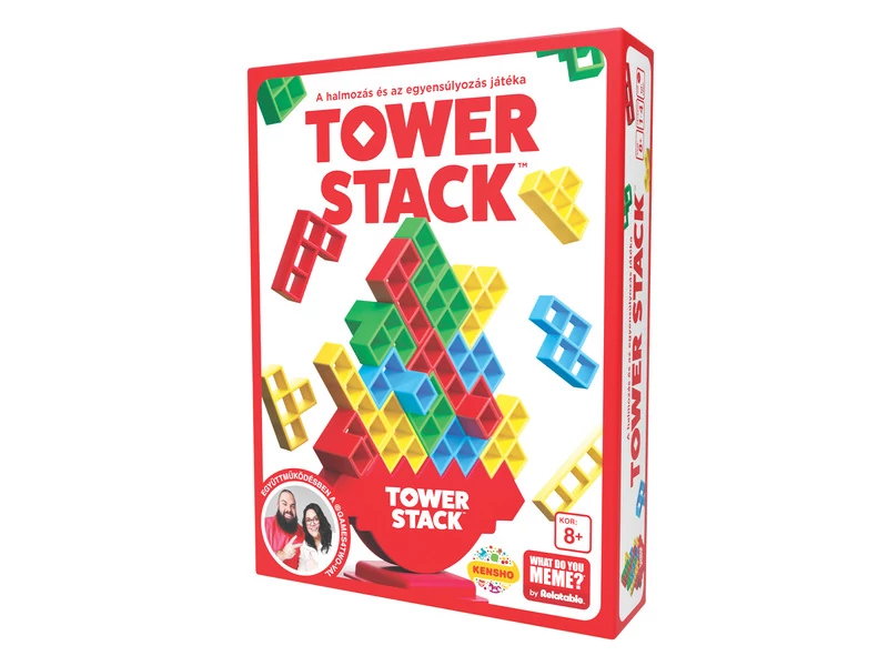 sticky Tower Stack társasjáték