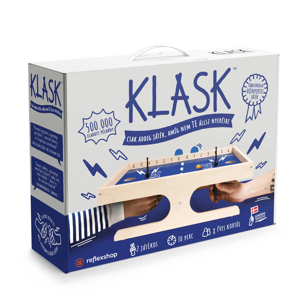 sticky Klask ügyességi társasjáték (magyar kiadás)