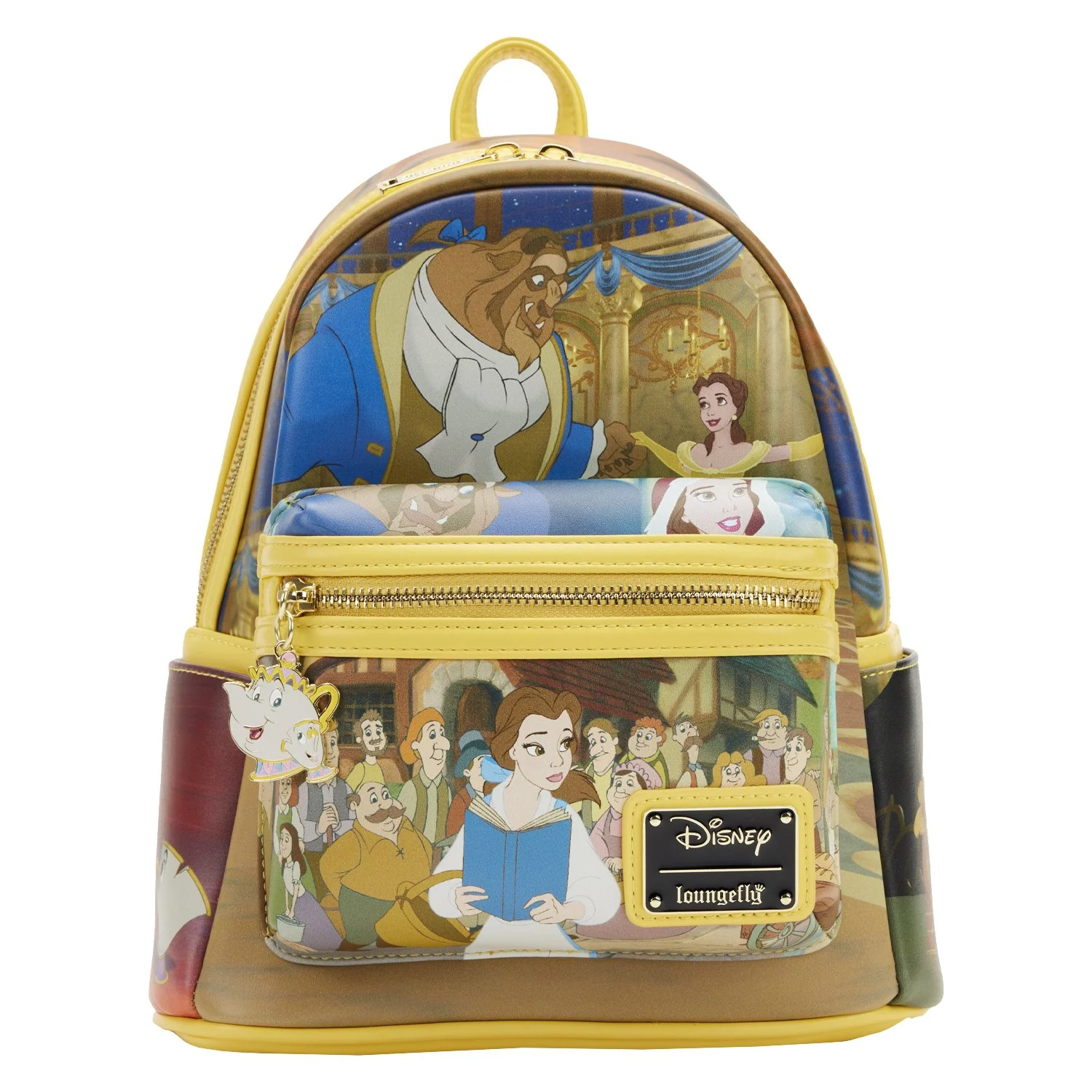 sticky Loungefly Disney: Beauty and the Beast - Belle Scenes mini hátizsák