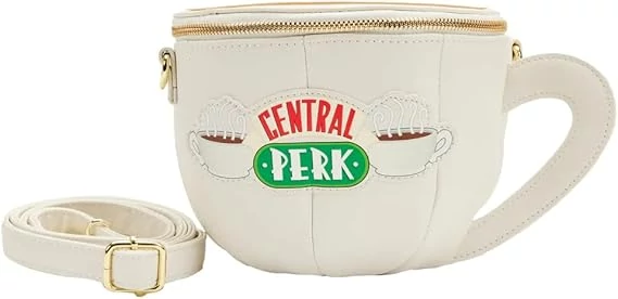 sticky Loungefly Friends: Central Perk cup crossbody táska