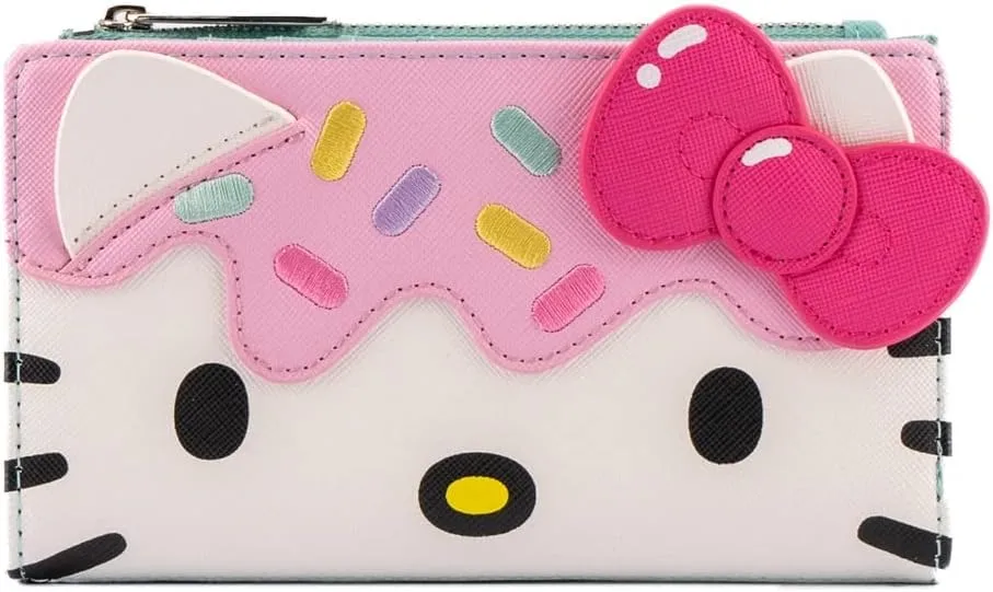 sticky Loungefly - Sanrio Hello Kitty muffin lapos pénztárca