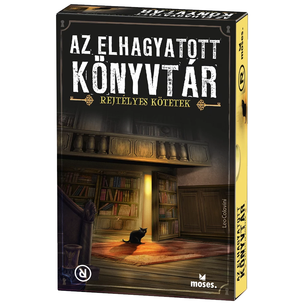 sticky Az elhagyatott könyvtár szabaduló társasjáték