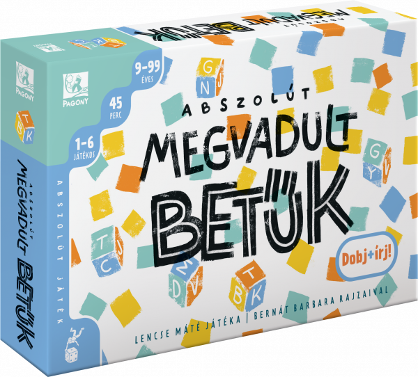 sticky Abszolút megvadult betűk társasjáték