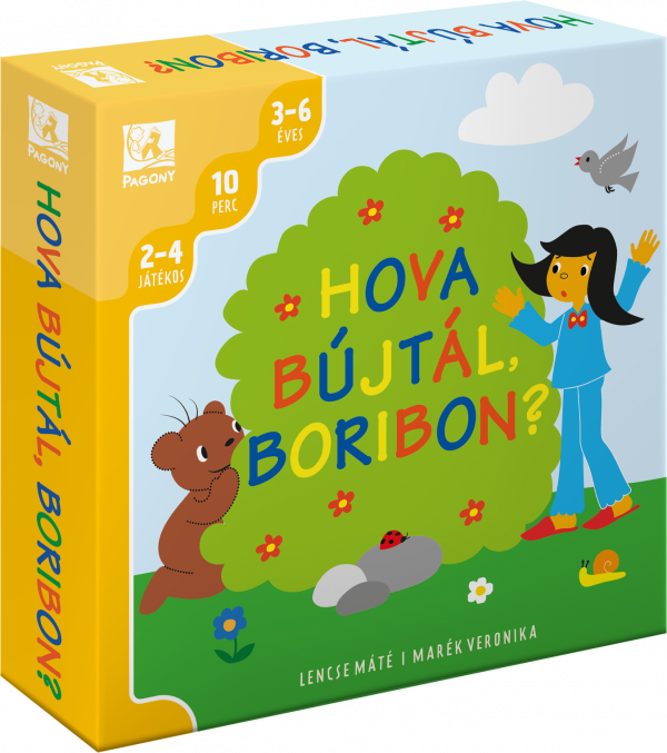 sticky Hova bújtál, Boribon? társasjáték