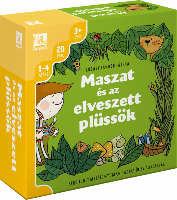 sticky Maszat és az elveszett plüssök társasjáték