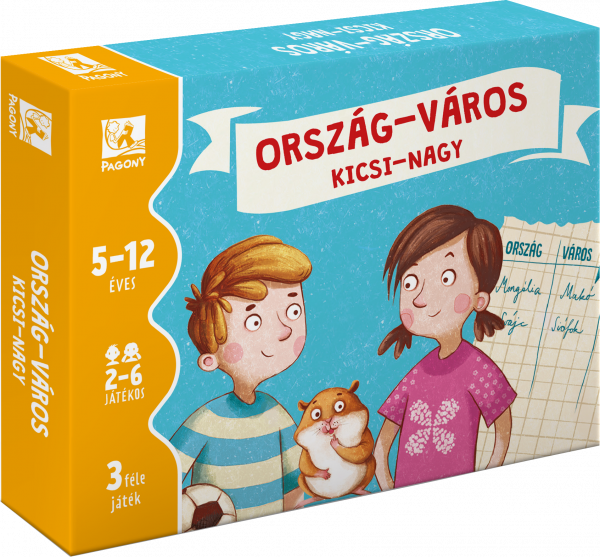 sticky Ország-város, kicsi nagy kártyajáték