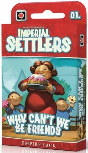 sticky Imperial Settlers: Why cant't we be friends kiegészítő, angol nyelvű