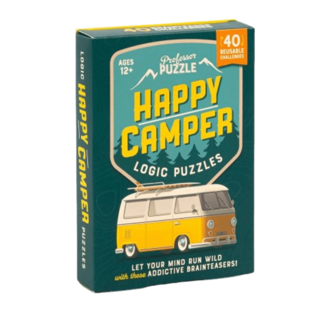 sticky Happy Camper logikai játék