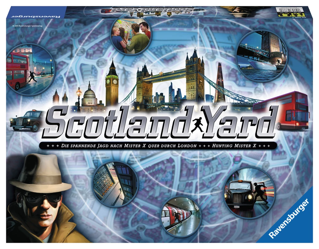 sticky Ravensburger Scotland Yard társasjáték