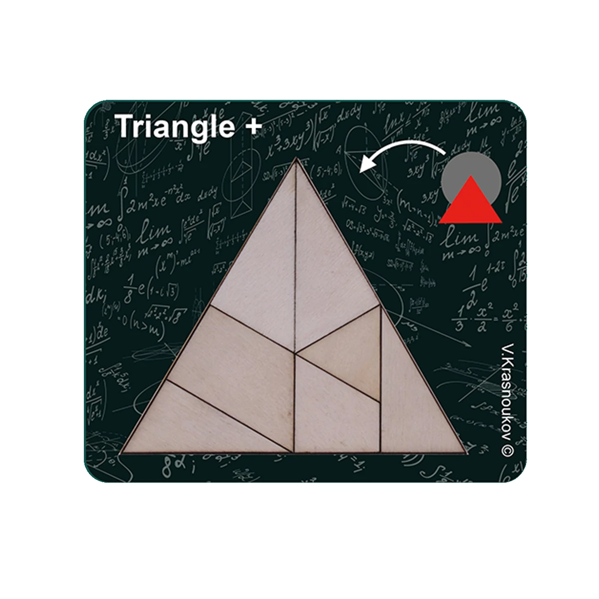 sticky Krasnoukhov Packing Problems - Triangle logikai játék