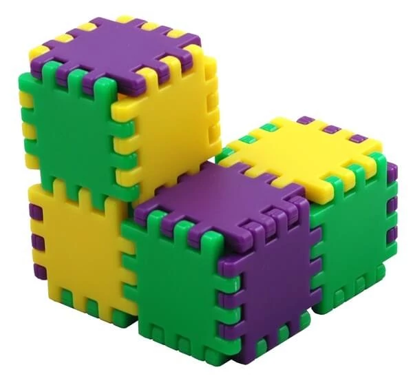 sticky Cubigami7 logikai puzzle