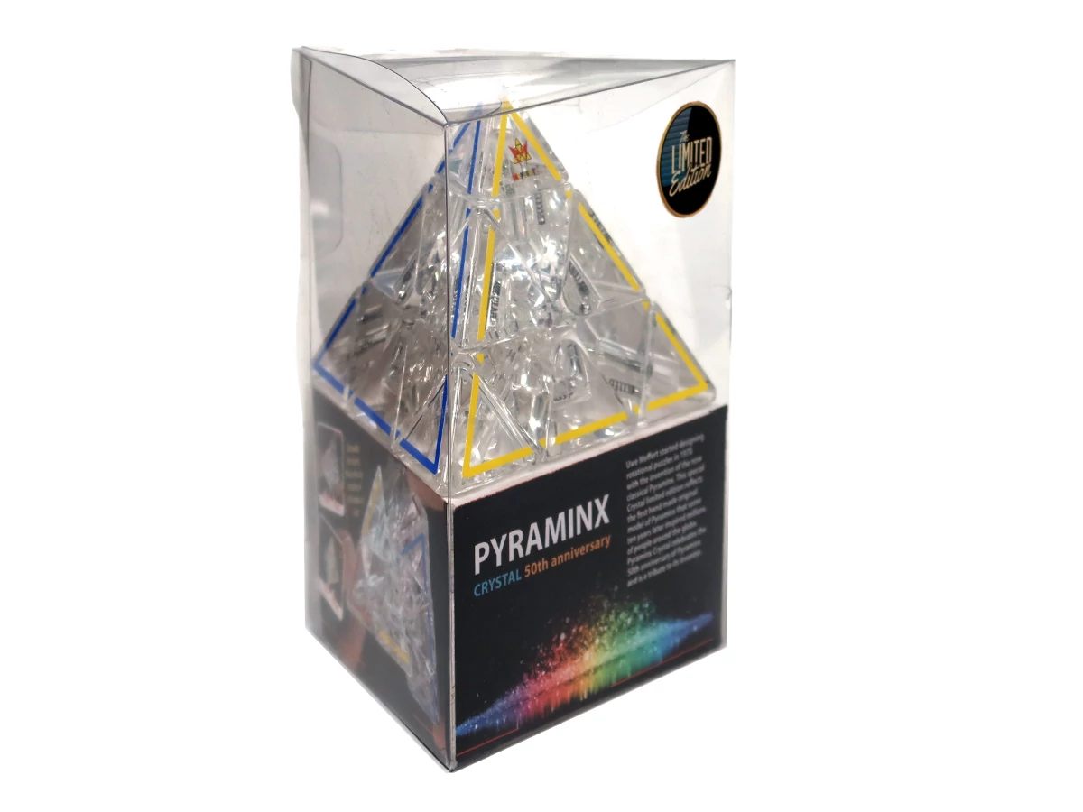 sticky Recent Toys Crystal Pyraminx logikai játék