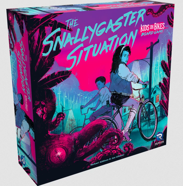 sticky The Snallygaster Situation: Kids on Bikes társasjáték, angol nyelvű