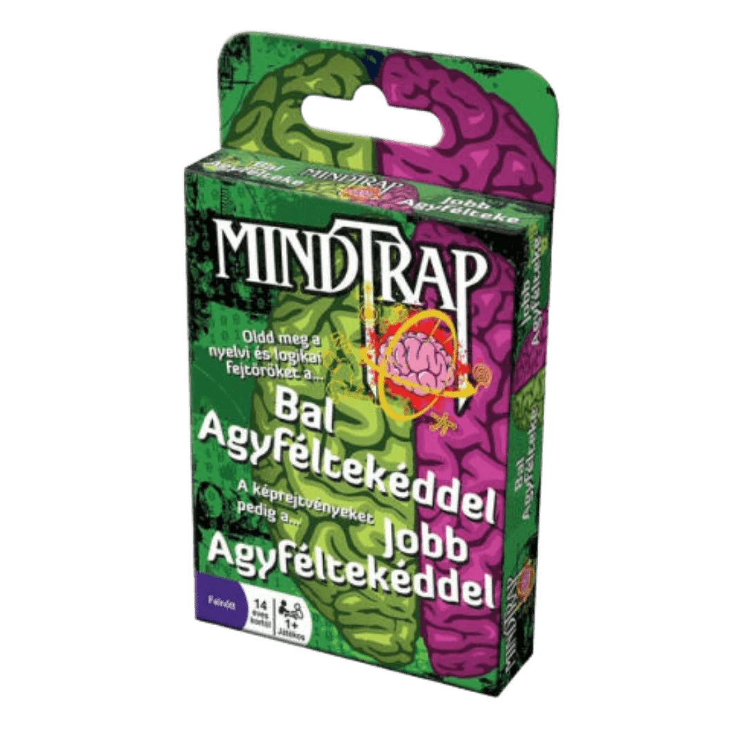 sticky Mindtrap Bal agyfélteke Jobb agyfélteke kártyajáték