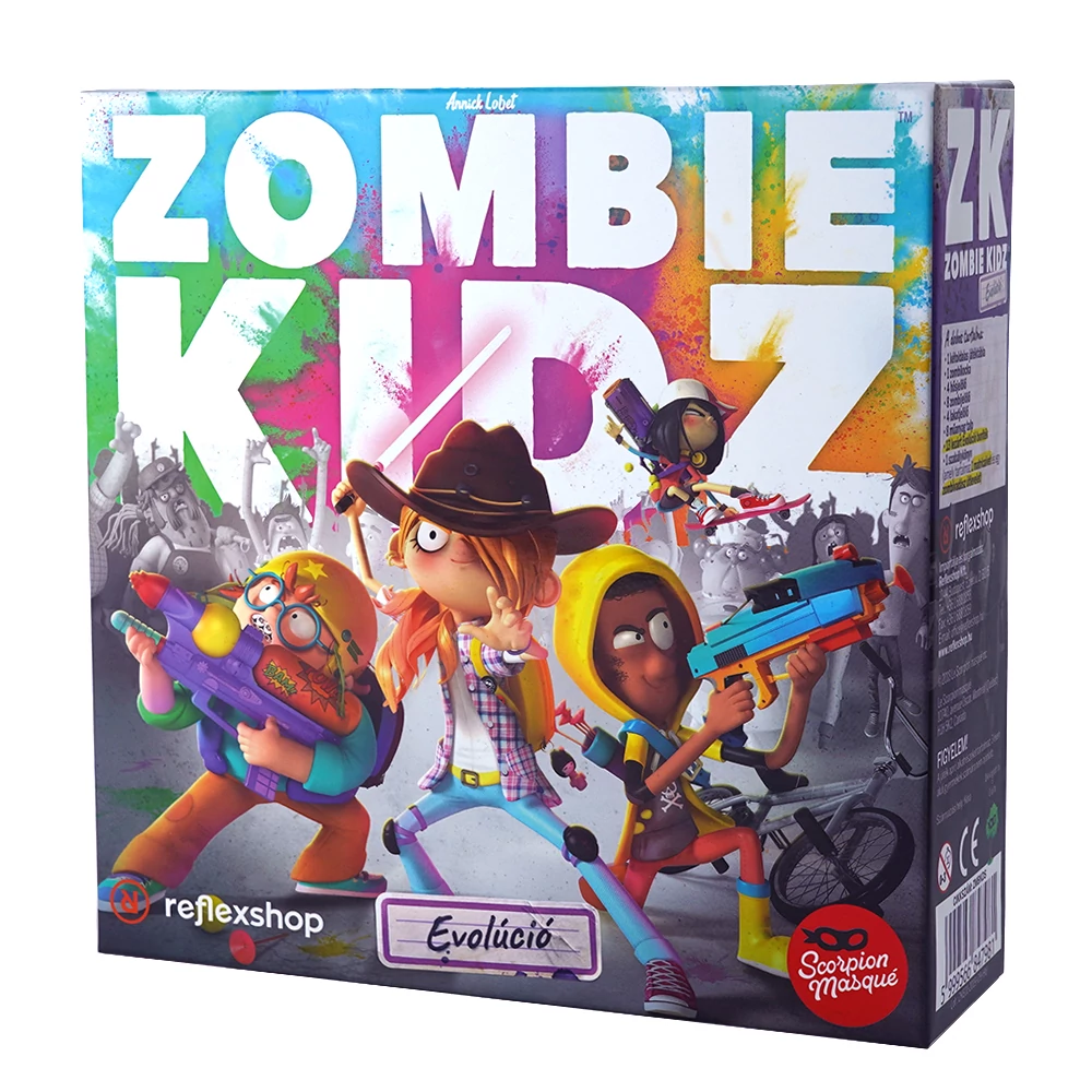 sticky Zombie Kidz: Evolúció társasjáték