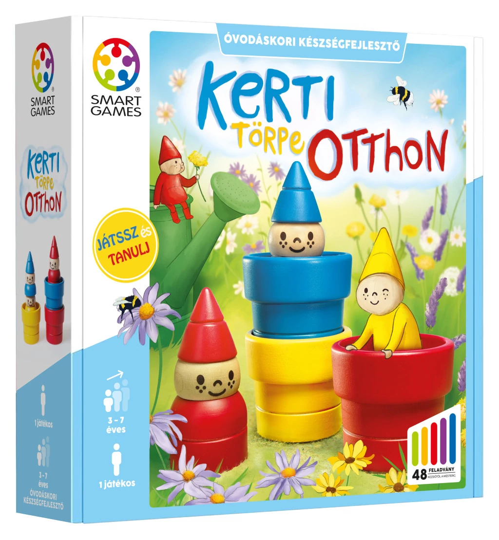 sticky Smart Games - Kerti Törpe Otthon logikai játék