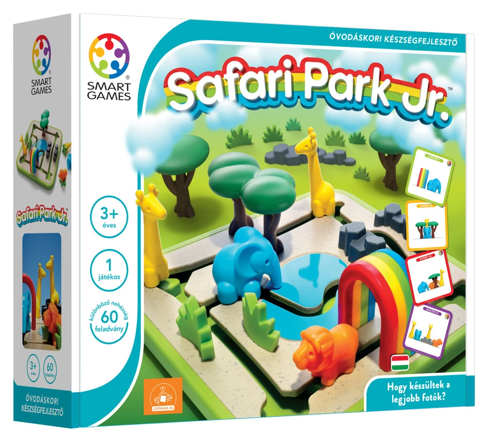 sticky Smart Games - Safari Park Jr. logikai játék