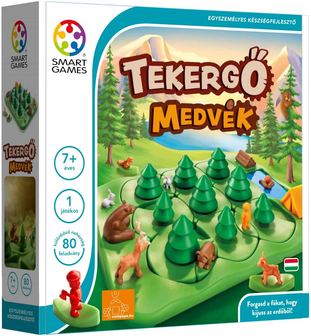 sticky Smart Games - Tekergő Medvék logikai játék