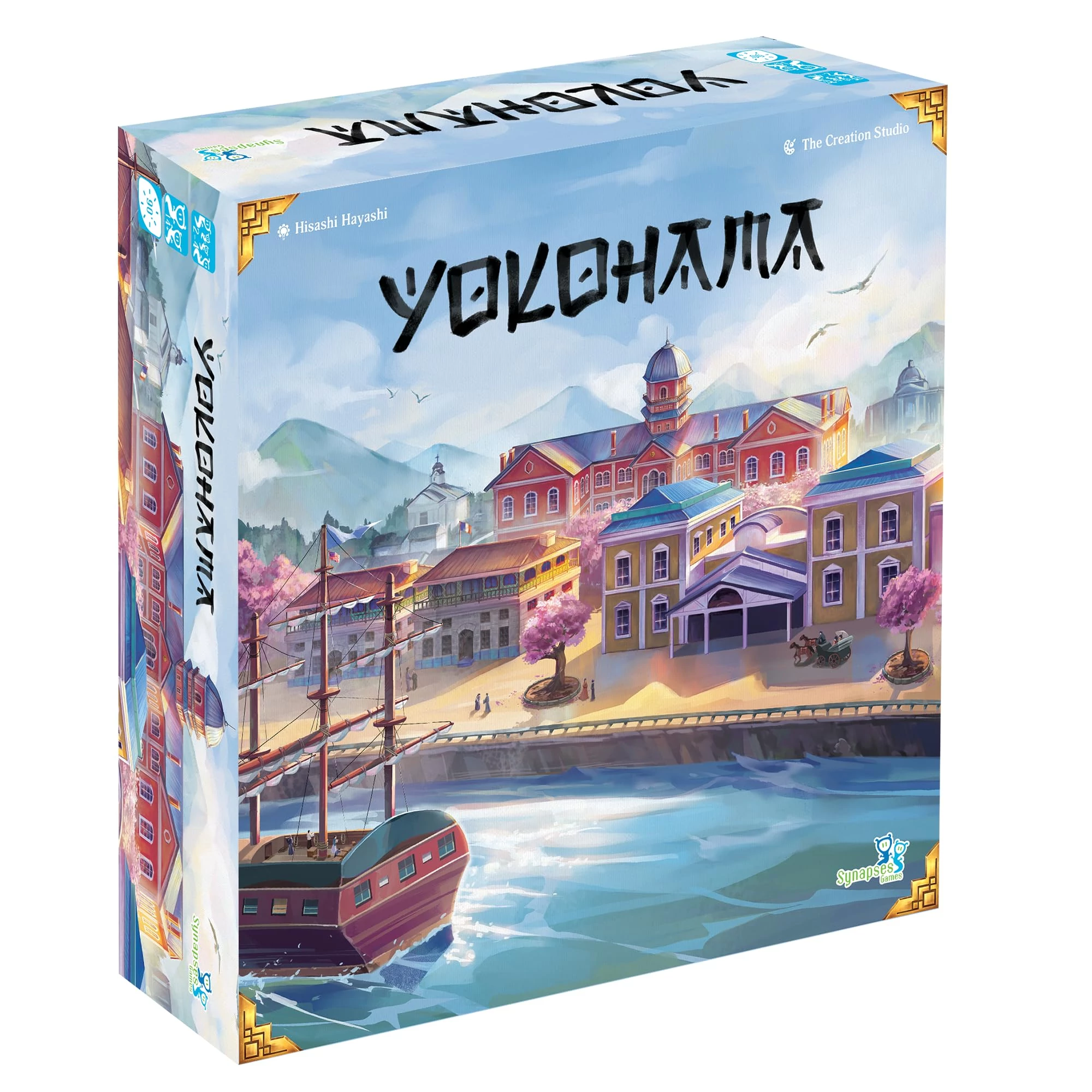 sticky Yokohama angol nyelvű társasjáték