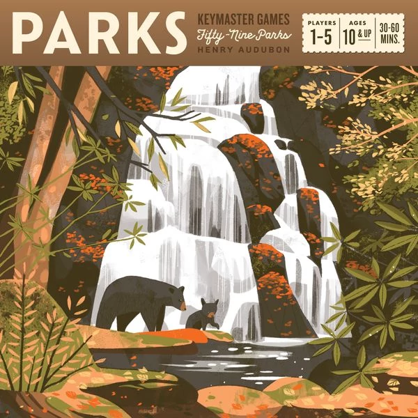sticky Parks társasjáték, angol nyelvű