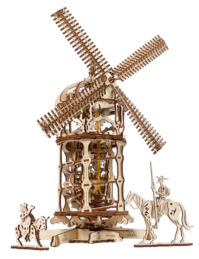 sticky UGEARS Szélmalom - mechanikus modell