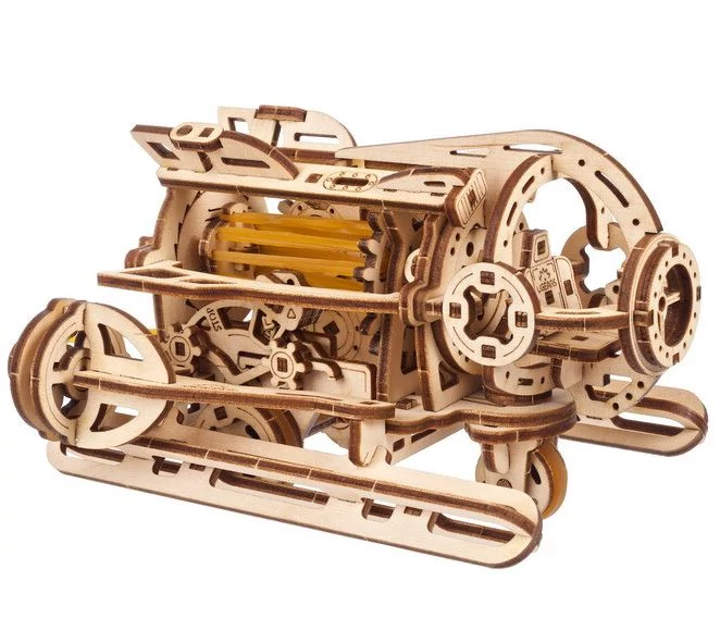 sticky UGEARS Steampunk tengeralattjáró - mechanikus modell