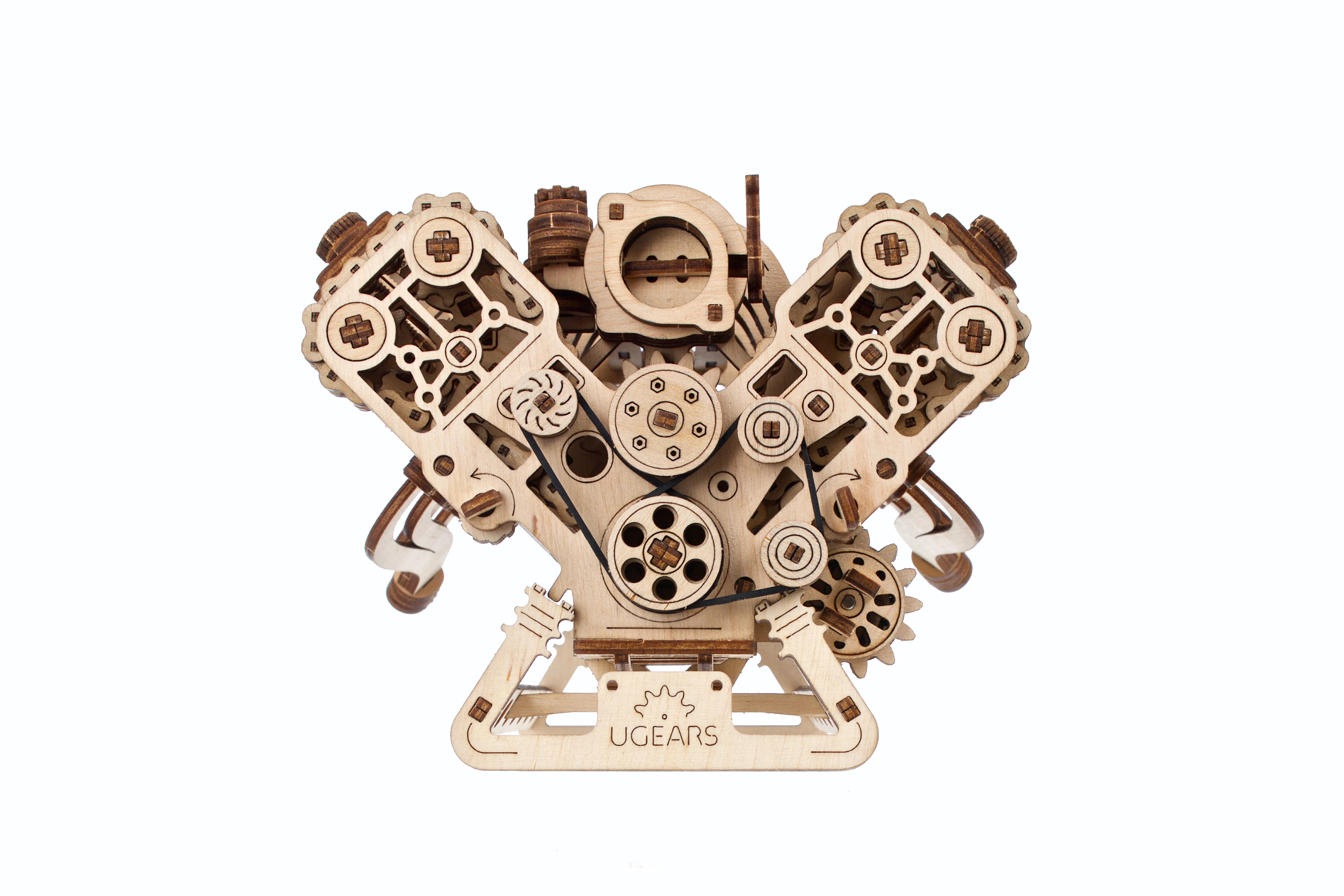 sticky UGEARS V8 Engine Model