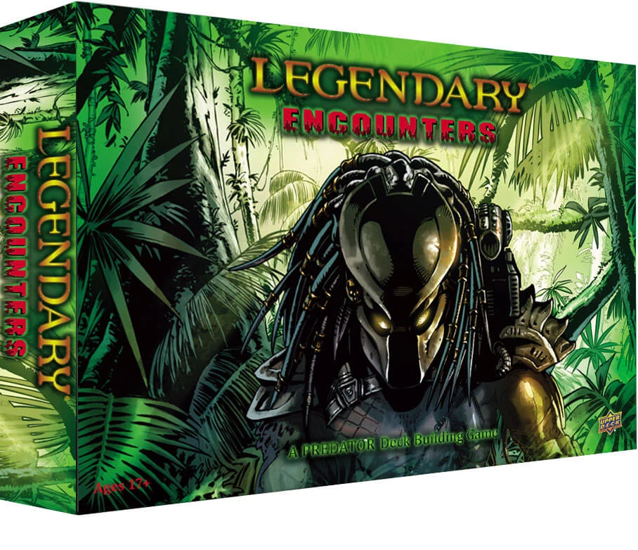 sticky Legendary Encounters Predator pakliépítő társasjáték, angol nyelvű