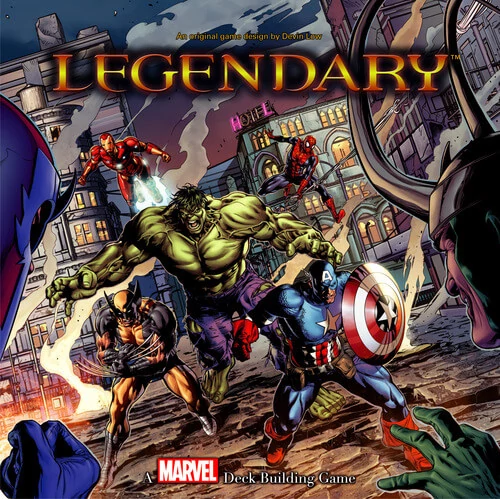 sticky Marvel Legendary pakliépítő társasjáték, angol nyelvű