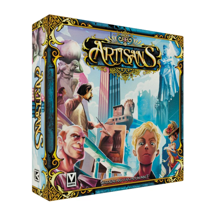 sticky ARTISANS társasjáték, angol nyelvű