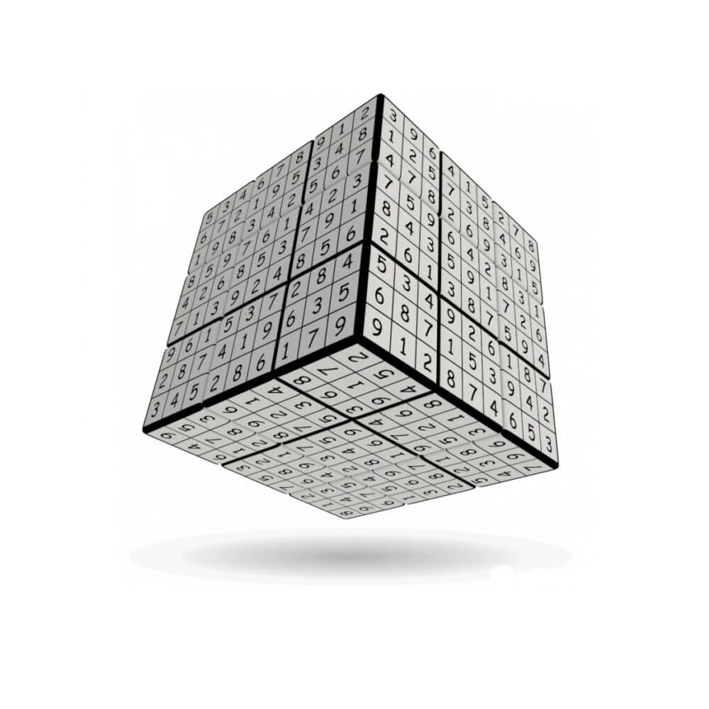 sticky V-Cube 3x3 versenykocka, V-udoku