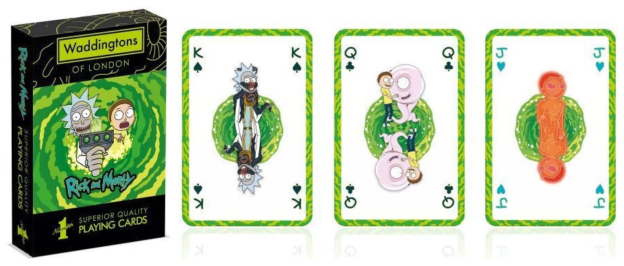 sticky Waddingtons: Rick & Morty 2022 francia kártya