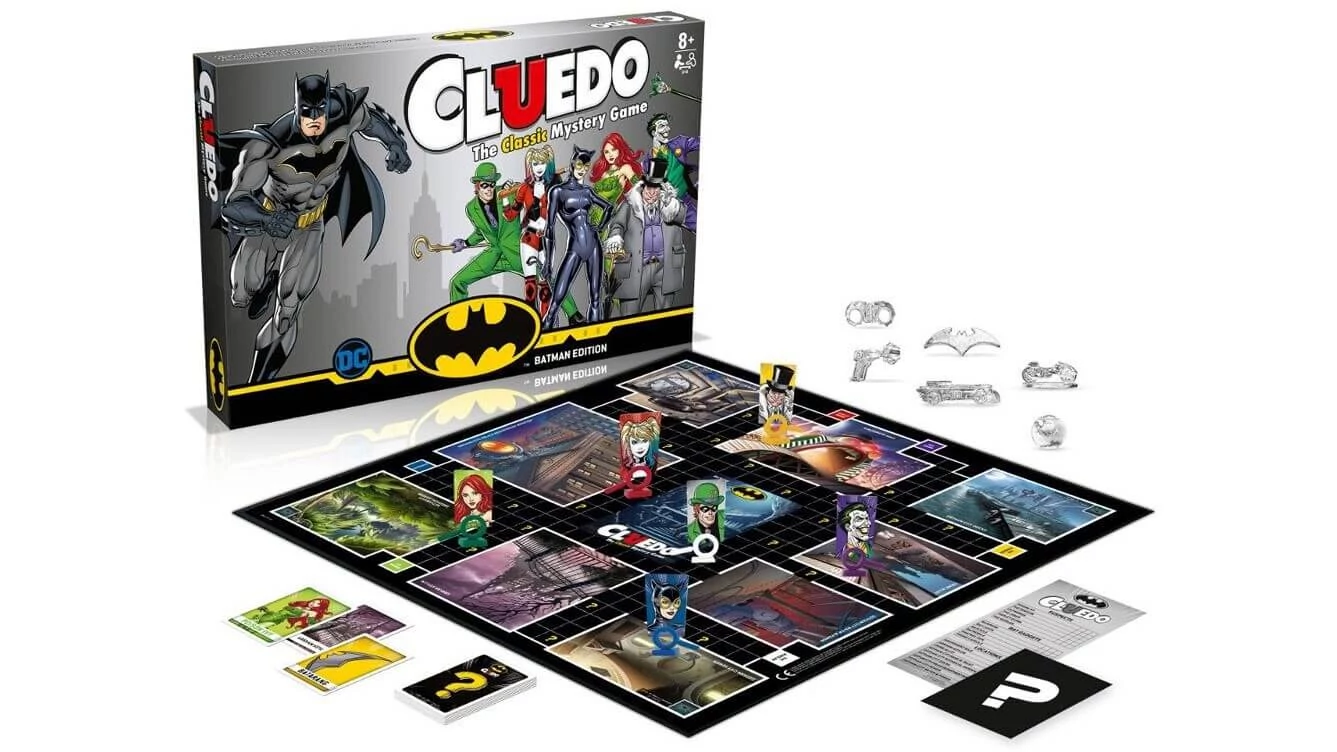 sticky Cluedo - Batman társasjáték, angol nyelvű