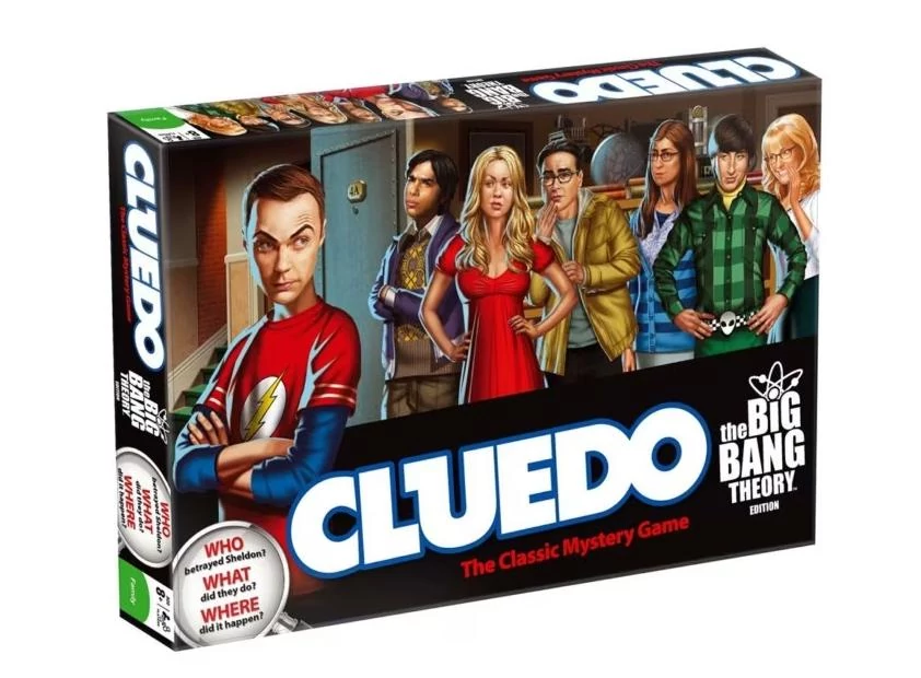 sticky Cluedo - The Big Bang Theory társasjáték, angol nyelvű