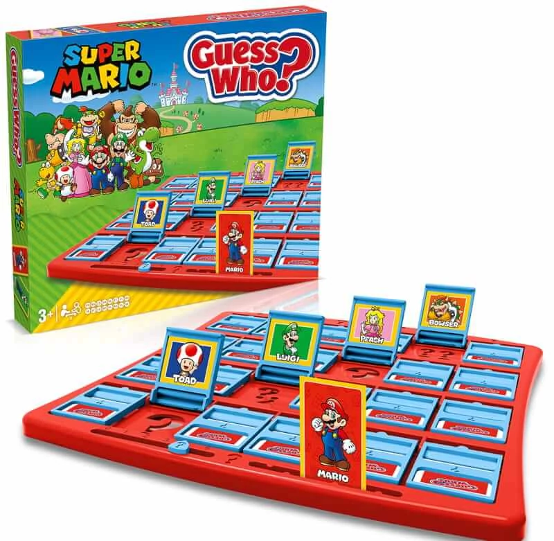 sticky Guess Who - Super Mario társasjáték